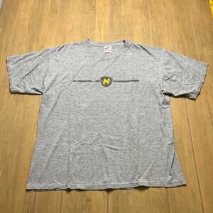 Vintage 90's Nike gray graphic t-shirt Men size XL  Y2K baggy loose fit 2000s
